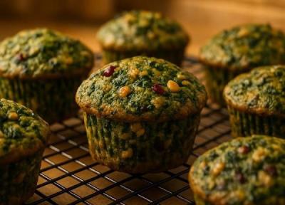طرز تهیه مافین کوکو سبزی ، ترفندهای تخت و سفت نشدن مافین کوکو طرز تهیه مافین کوکو سبزی ، ترفندهای تخت و سفت نشدن مافین کوکو